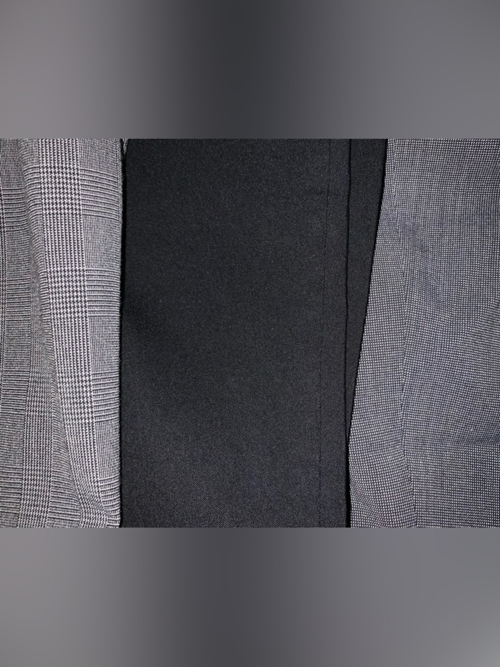 Set of 3 Vtg Rafaella one black, two b &w houndstooth womens pants fits Size 16P